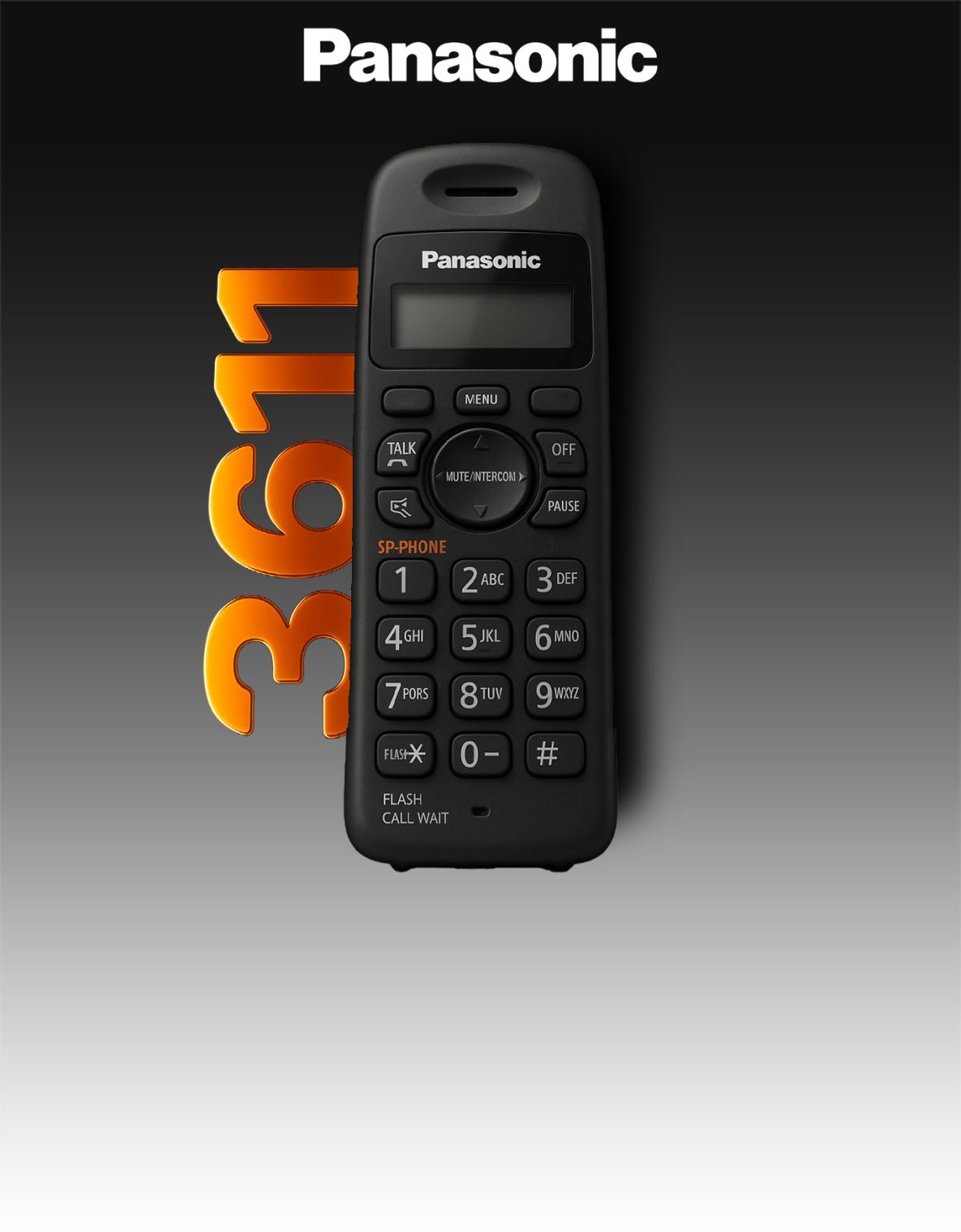 تلفن بی سیم پاناسونیک مدل KX-TG3611