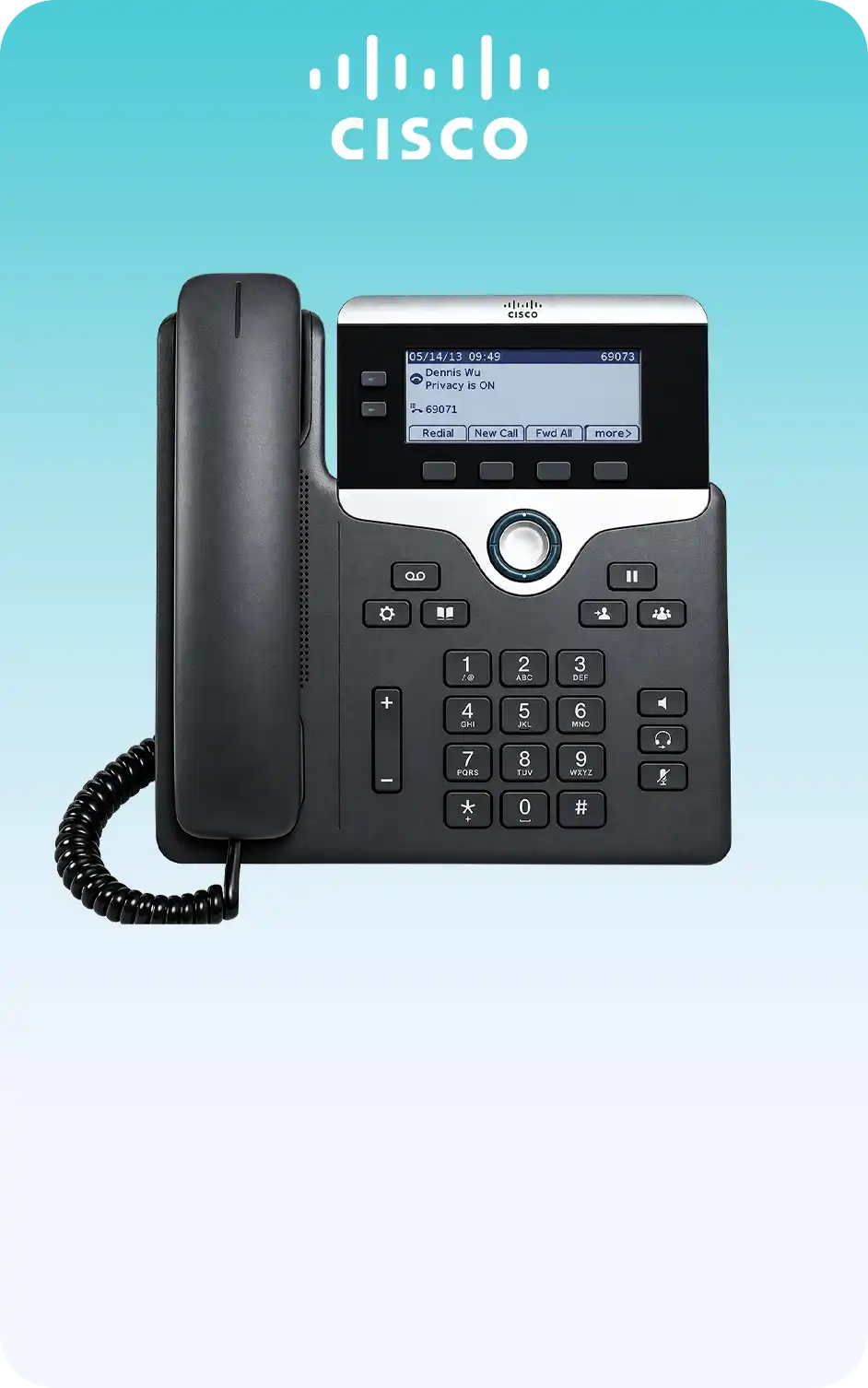 تلفن تحت شبکه سیسکو مدل CP-7821