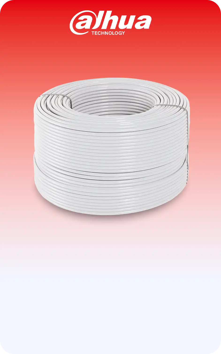 کابل شبکه داهوا CAT6 UTP WHIکابل شبکه داهوا CAT6 UTP WHI